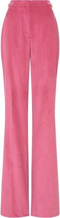 Gabriela Hearst Pantaloni Vesta a coste - Rosa