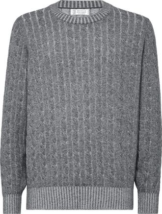 Brunello Cucinelli Vanisé sweater in Dark Grey at Nordstrom, Size 46 It