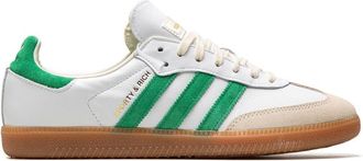 adidas x Sporty & Rich Samba low-top sneakers - unisex - Leather - 8.5 - White