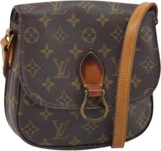 Louis Vuitton Pre-owned Canvas Cross Body Bag - Dames - Vintage Schoudertas - Bruin - ONE Size - Vintage