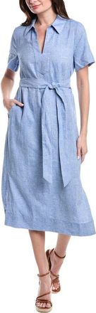 Tommy Bahama Coastalina Popover Linen Midi Dress