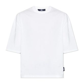 Comme Des Gar&ccedil;ons T-Shirts, male, White, Size: S Oversize T-Shirt