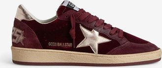 Golden Goose Vintage-Ledersneakers Ball Star