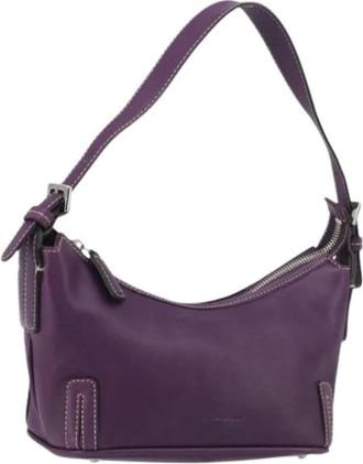 Burberry Borsa a Spalla Vintage Pre-owned - - Pre-owned - Donna - Viola - ONE SIZE