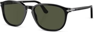 Persol Occhiali da sole tondi - Nero