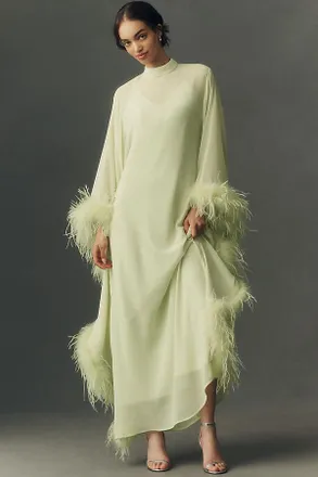 Hutch Feathered Kaftan