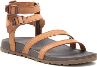 Chaco Lowdown Strappy High Sandal in Nutshell at Nordstrom, Size 11