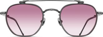 Matsuda M3148 RTM Mens Sunglasses Silver Size 48