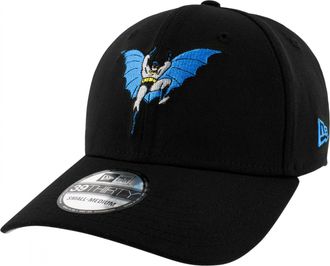 New Era Batman The Animated Series Leap 39Thirty Fitted Hat (UK, Alpha, M, L, Black)