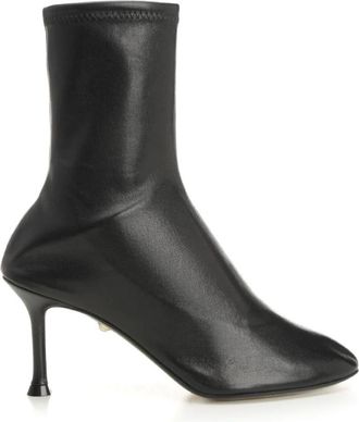 Alev&igrave; Etienne Enkellaars - Dames - Laarzen met Hak - Zwart - 39 1/2 EU - Schoenen