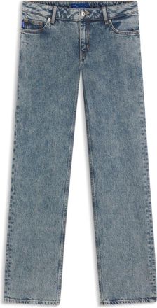 HUGO BOSS Blue boot-cut jeans in stretch denim