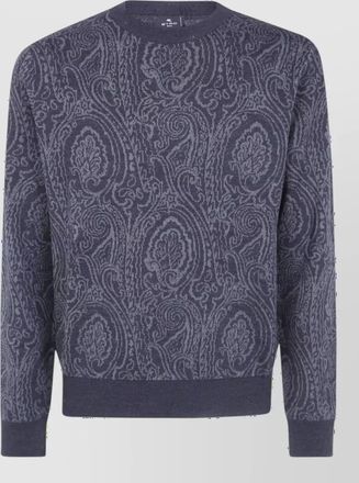 Etro crew neck jumper