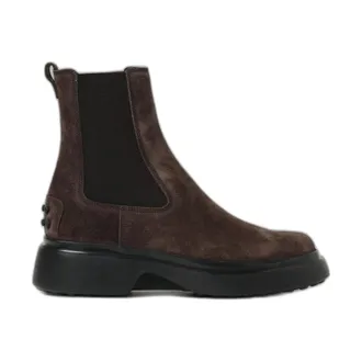 Tod's Schoenen, Dames, Bruin, 35 1/2 EU, Chelsea Boots