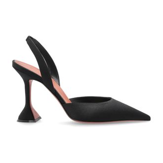 Amina Muaddi Pumps, female, Black, Size: 8 1/2 US Holli Sling 95