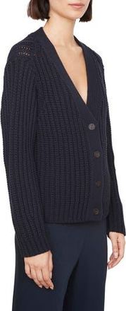 Vince Wave Rib Cardigan in Coastal at Nordstrom Rack, Size Xx-Small