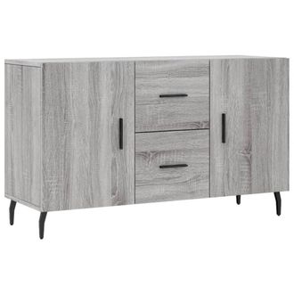 Berkfield Home Sideboard Grey Sonoma 100x36x60 cm Engineered Wood | Size: 100 x 36 x 60 cm