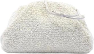 Bottega Veneta Pre-owned Mini Pouch - Dames - Vintage Clutch - Wit - ONE Size - Leer - Vintage