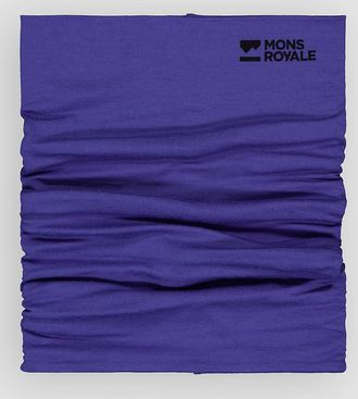 Mons Royale Merino Double Up Scaldacollo Tube blu