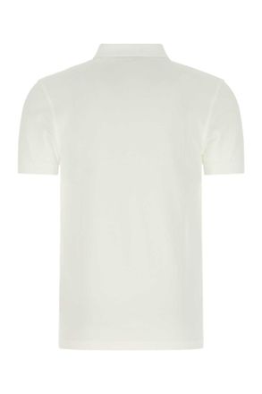 Fred Perry Mens White Piquet Polo Shirt 100 Cotton T-shirts And Polos