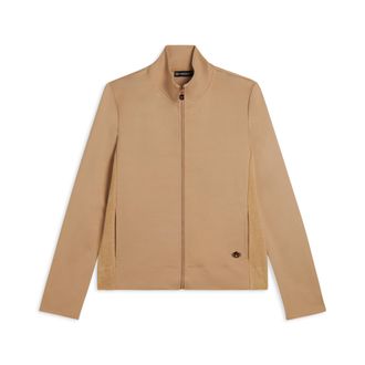 Freddy Felpa full zip in viscosa con inserti in ciniglia