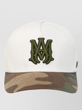 Amiri ma logo baseball cap camouflage pattern