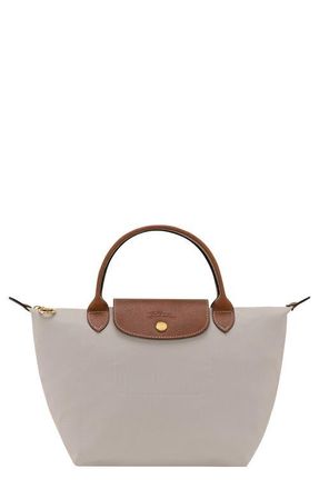 Longchamp Small Le Pliage Original Top Handle Bag in Pebble at Nordstrom