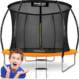 OEM Cama El&aacute;stica De Jard&iacute;n Perfilada De 252 Cm Con Red Interna Neo-sport