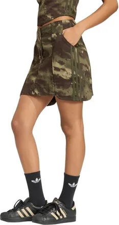 adidas Originals Camo Cargo Miniskirt in Multicolor/night Cargo at Nordstrom, Size 10