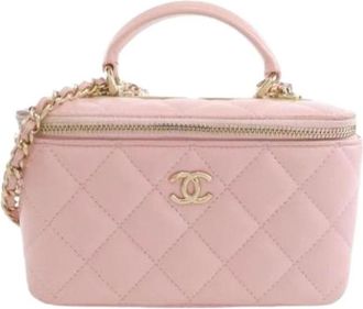 Chanel Pre-owned Vintage Cross Body Bag - Dames - Vintage Schoudertas - Roze - ONE Size - Leer - Vintage