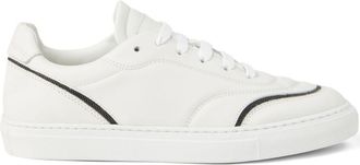 Brunello Cucinelli White Lace-up Sneakers