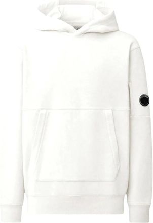 C.P. Company Felpa con cappuccio Lens - - Sweatshirts & Hoodies - Uomo - Bianco - S