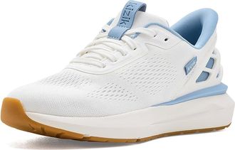 Kizik Athens 2 Hands-Free Womens Walking Shoes White/Soft Chambray : 10.5 W, Synthetic