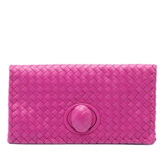 Bottega Veneta Pre-owned Bottega Veneta Nappa Intrecciato Turn Lock Clutch Ladies 0NO9EMKS4MVCLUGZ