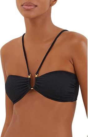 Vix Callie Bandeau Bikini Top in Black at Nordstrom Rack, Size X-Large