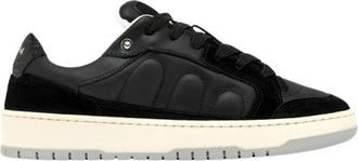 Santha Italiaans Ontwerp Sneakers door Danilo Paura - Heren - Sneakers - Zwart - 45 EU - Schoenen