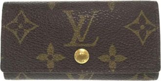 Louis Vuitton Pre-owned Canvas key-holders - Dames - Vintage Accessoires - Bruin - ONE Size - Vintage