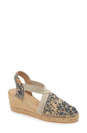 Toni Pons Terra Wedge Sandal in Mari at Nordstrom, Size 7-7.5Us