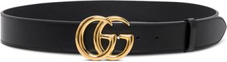Gucci Black Logo Buckle Belt
