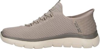Skechers Mens Slip-Ins Summits High Range Trainers, Taupe, 6.5 UK