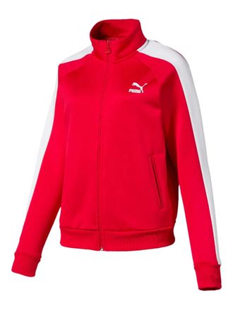Puma T7 zip-up track sweatshirt - Rosso