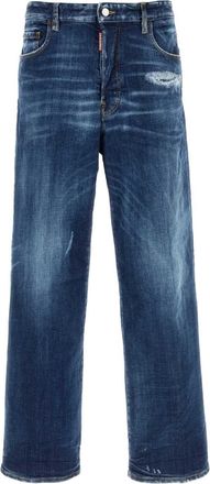 Dsquared2 Stretch Denim Loose Jeans