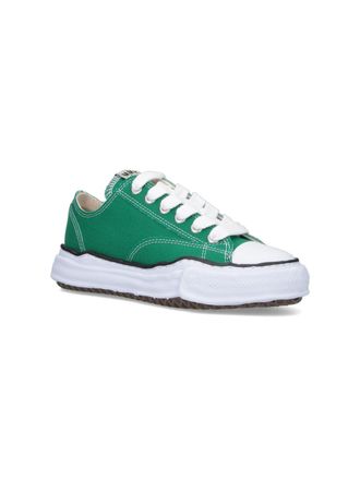 Miharayasuhiro Canvas Low-Top Sneaker - Green