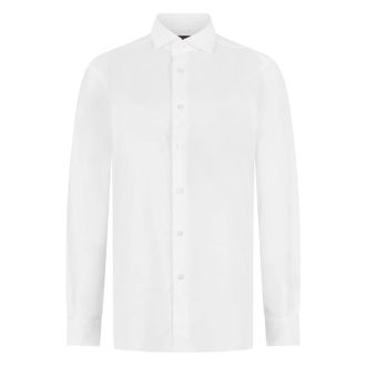 Slowear Formal Shirts, male, White, Size: 4XL Cotton Shirt