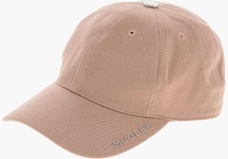 MUGLER Cotton Baseball Cap with Logo Patch size S