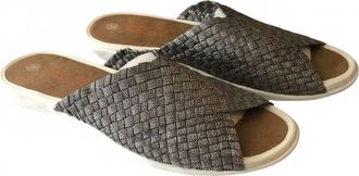 bernie mev. Womens Bon Bon Sandals In New Smoke Shimmer