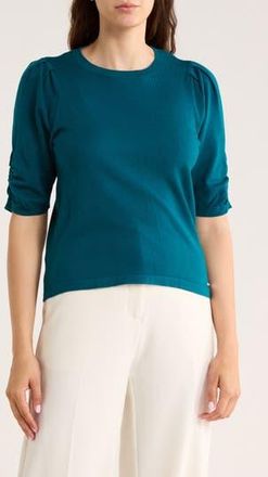 Calvin Klein Elbow-Length Sleeve Sweater in Cypress at Nordstrom Rack, Size X-Large