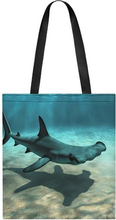 Generic Hammerhead Shark Tote Bag for Women Men Shoulder Bags Purses Pouch Handbags