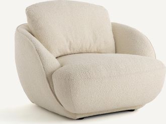 AM.PM XL bolfauteuil, bouclette stof, ALPINE