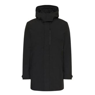 Save The Duck Parkas, male, Black, Size: S Nestor Coat