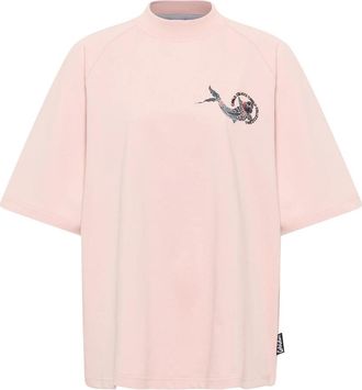 Carlo Colucci From Milano to Tokyo T-Shirt - unisex - T-shirts - Roze - L - Katoen - Tops